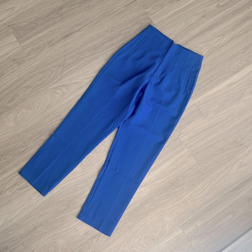 Royal Blue Highwaisted Pants, S